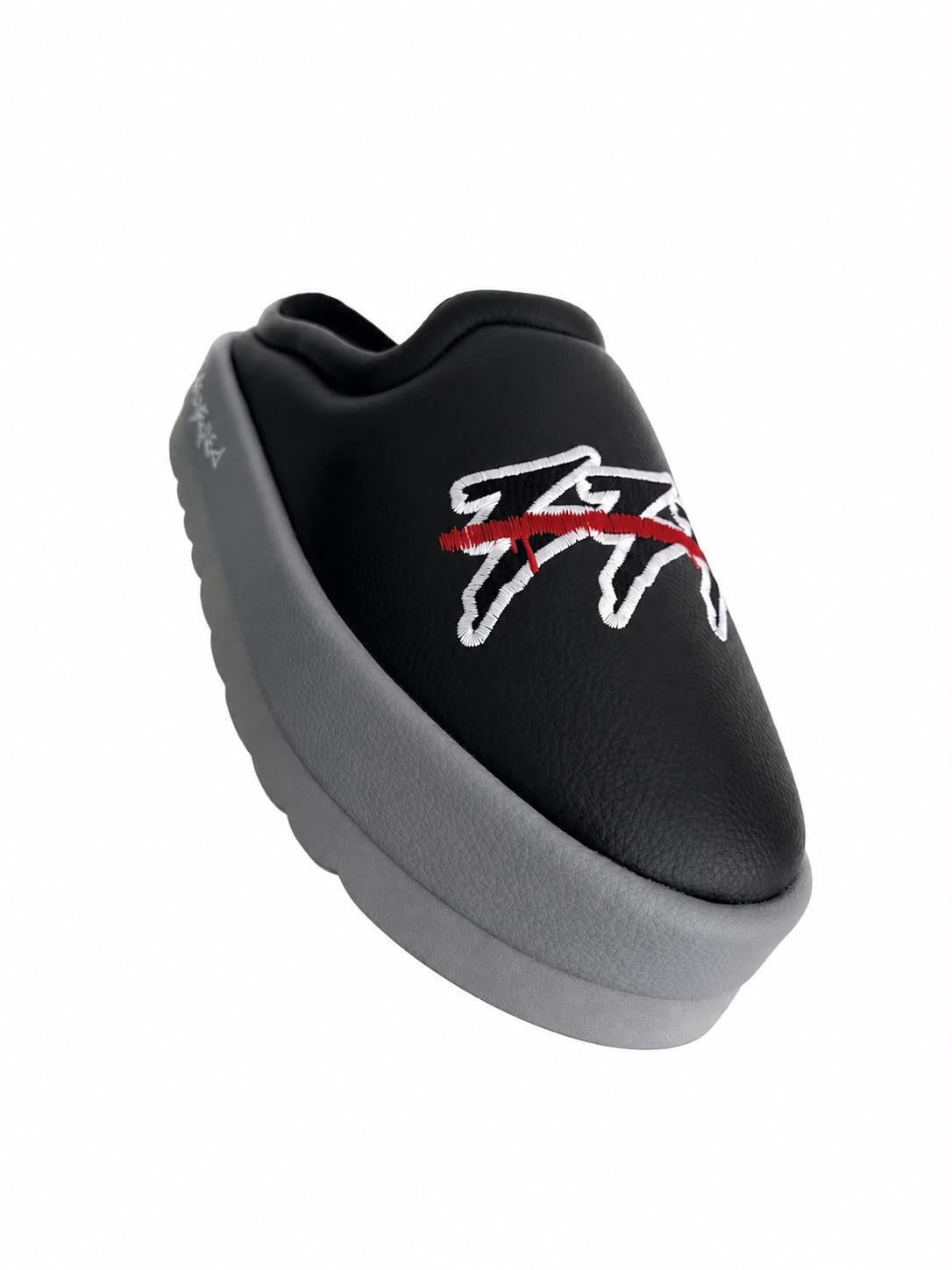 D3S3RT3D® — VII Commandment Slides - BLACK AND GREY