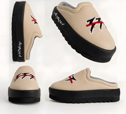 D3S3RT3D® — VII Commandment Slides - BEIGE