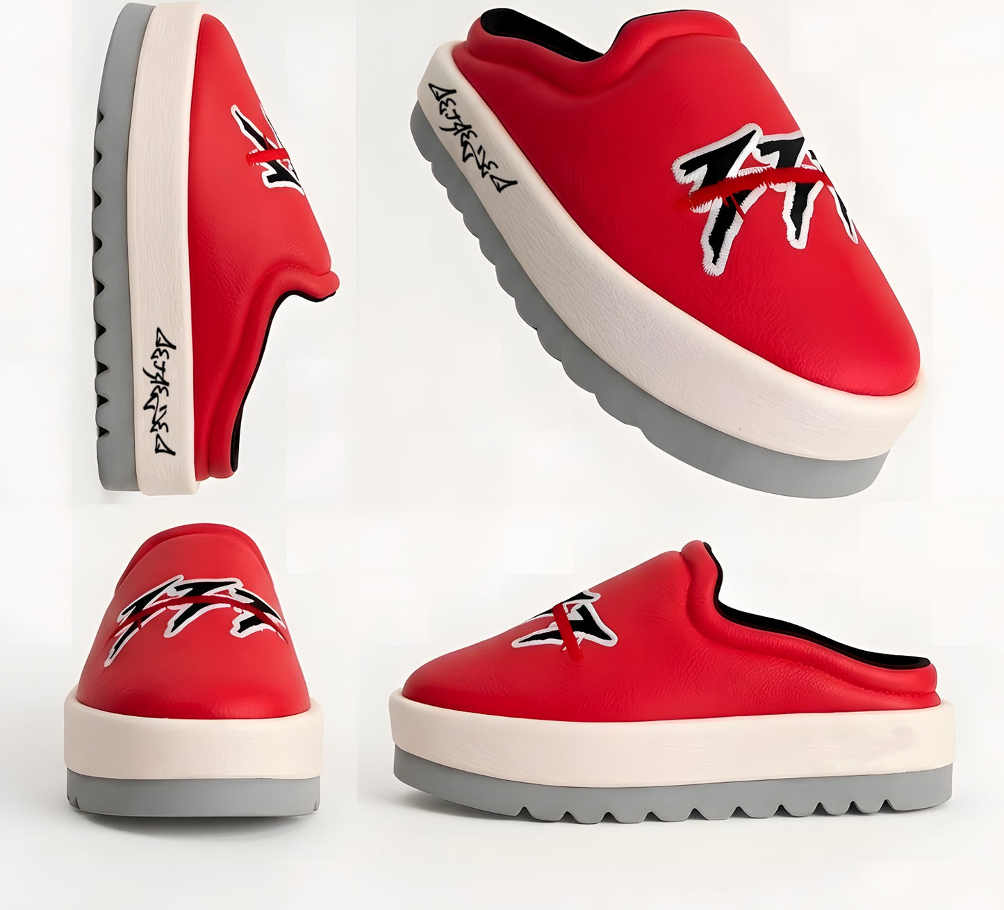 D3S3RT3D® — VII Commandment Slides - RED