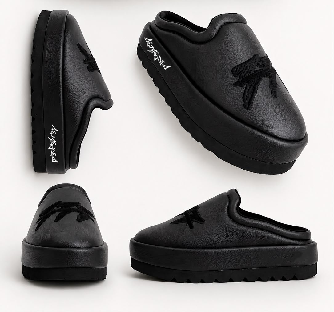 D3S3RT3D® — VII Commandment Slides - BLACK